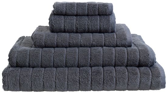 Åse bambushåndkle 90x150 koksgrå