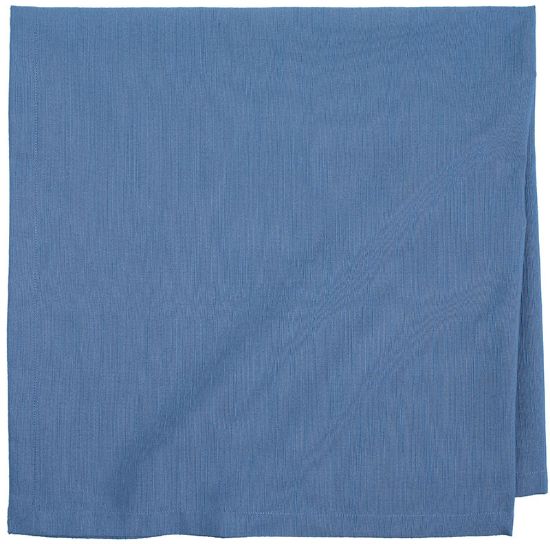 Hugo duk 90x90 gråblå