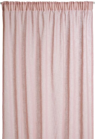 Piemonte gardin 140x230 rosa
