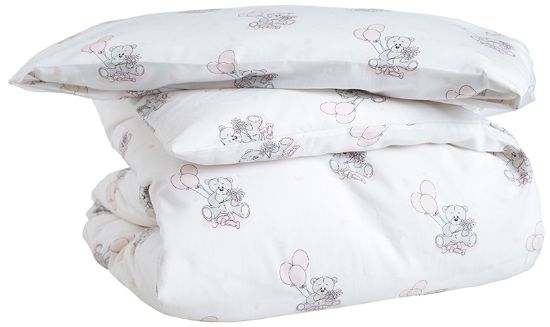 Lulle sengesett 80x100 rosa