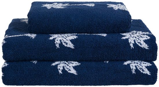 Palmera håndkle 50x90 navy