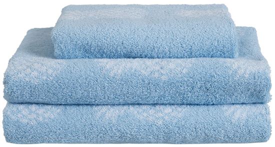 Pinja håndkle 70x130 turkis