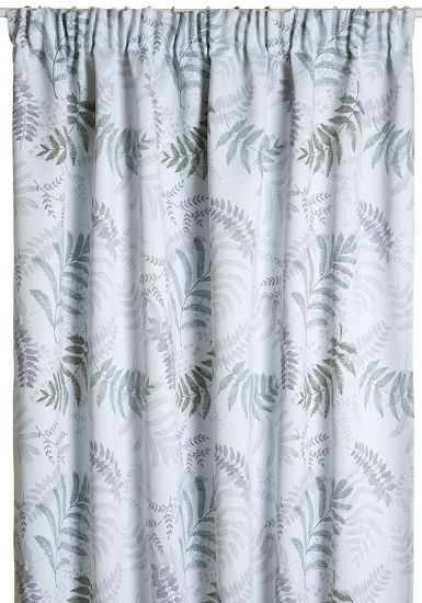 Rod lysdempende gardin 140x230 grønn