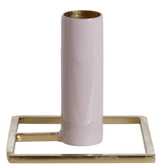 Dakin lysestake 8 cm rosa