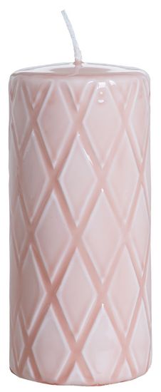 Deko kubbelys 18 cm rosa