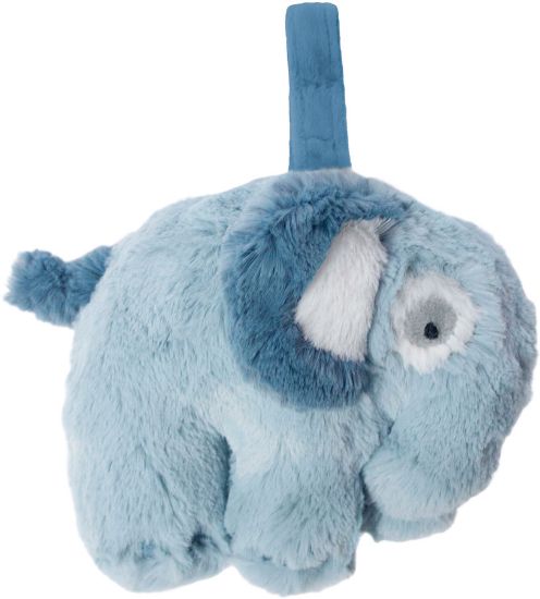 Sebra musikkuro elefant blå