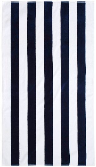 Askøy strandhåndkle 80x150 blå