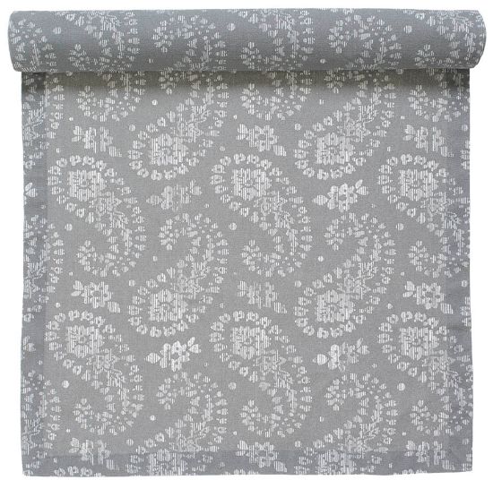 Safir bordløper 40x120 grå