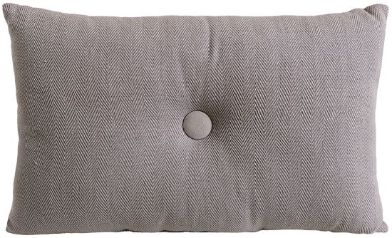 Dobby pute 50x35 grå