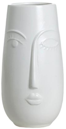 Katja vase 20 cm hvit