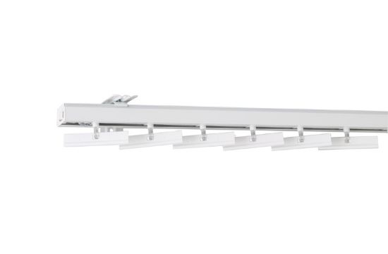 Lamellgardin skinne soft 190 cm