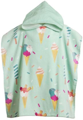 Gelato økologisk poncho 60x120 