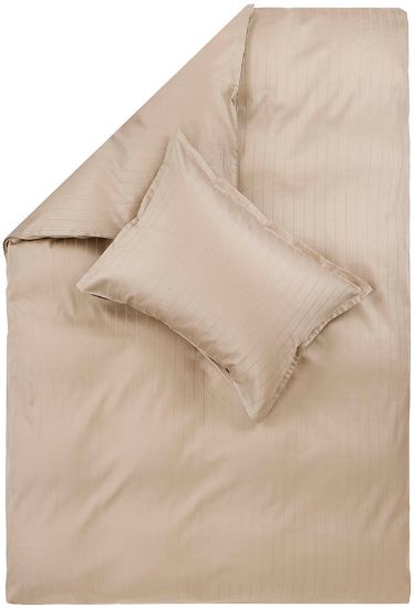 Adore satengsengesett 140x200 gråbeige