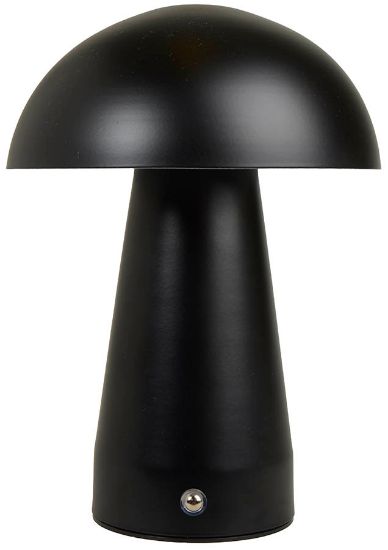 Fungo LED lampe 20 cm svart