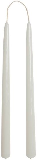 Bliss 2pk stakelys 30 cm hvit